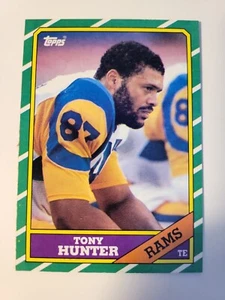 1986 Topps Tony Hunter Karte #81 - Bild 1 von 2
