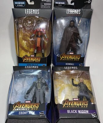 6-дюймовые экшн-фигурки Marvel Legends только Infinity War Hasbro лот из 4 - Изображение 1 из 4