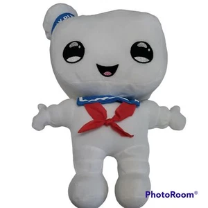 Ghostbusters Stay Puft Plush 17” Square Big Head Stuffed Character - Toy Factory - Picture 1 of 3