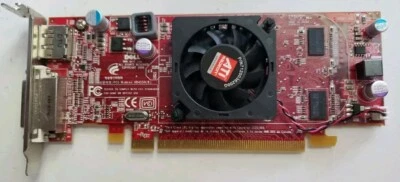  Dell 0C7MG0 ATI Radeon HD 4550 512MB Graphics Card 109-B94741-A00 DVI DP LOW - Image 1 of 3
