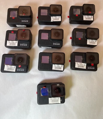 Lot of 10 GoPro Hero 7 Black cameras - As Is For Parts & Not Working - Image 1 of 4