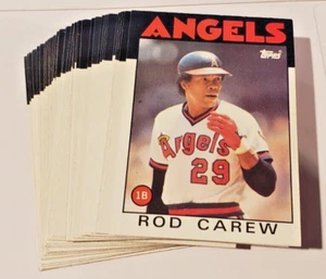 (22) Huge Lot 1986 Topps #400 ROD CAREW Minnesota Twins California Angels Nice - Picture 1 of 2