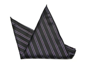 Gascoigne Pocket Square Silk Blend Brown Burgundy White Men's 8.5 X 8.5 - Picture 1 of 1