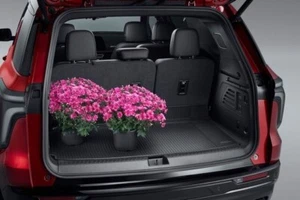 2024-2025 Chevrolet Traverse All Weather Cargo Mat 26461297 Black w/ Logo OEM GM - Picture 1 of 2
