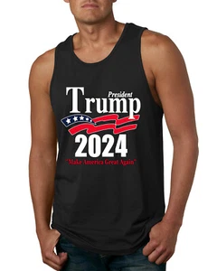 Camiseta sin mangas Wild Bobby Trump 2020 Keep America Great Youth Style Politics para hombres - Imagen 1 de 8