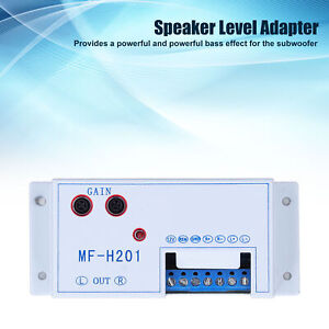 Car Audio Converter High To Low Adjustable With Delay Function DC 12V MF‑H201✈