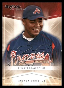 2005 Skybox Autographics - #6 Andruw Jones - Picture 1 of 2