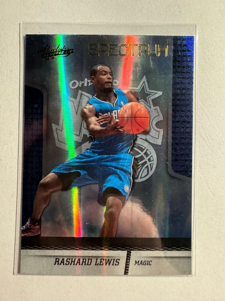 K162,445 - 2009-10 Absolute Memorabilia Spectrum Gold #83 Rashard Lewis #/100 - Image 1 of 1