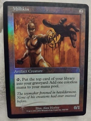 MTG MILLIKIN FOIL ENG Odyssey 2001 Uncommon Artifact Magic the Gathering WOTC - Image 1 of 4