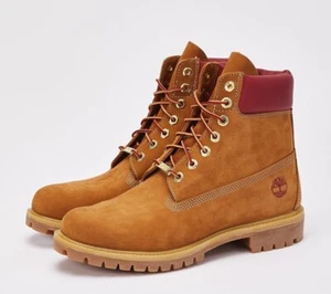 Timberland x DTLR 6" Premium WATERPROOF Boot Wheat Red Tops 40th Anniversy A63GF - Picture 1 of 20