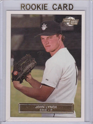 JOHN LYNCH 1992 Fleer Excel RC Baseball ROOKIE CARD Football TAMPA BAY BUCS - Image 1 of 2