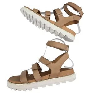 Sorel Sandali Donna 8,5 Roaming Multi-Cinturino Onesti Beige Gladiatore - Foto 1 di 10