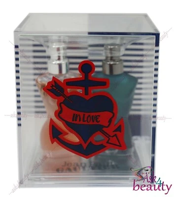 Jean Paul Gaultier In Love Set Mujer y Hombre Mini 0.24 OZ Edt Splash Nuevo En Caja Foto 1 de 2