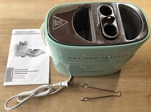 Nostalgia Pop Up Hot Dog Toaster, 2 Dog & Bun, Aqua - Picture 1 of 14