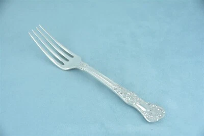 Tenedor de almuerzo Tiffany English King plata esterlina 6-7/8" sin monograma Foto 1 de 4