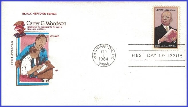 USA3 #2073 U/A HOUSE OF FARNAM 2 FDC   Carter G. Woodson Black Heritage - Image 1 of 1