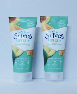 Jabón exfoliante suave para aguacate y miel St. Ives 6 oz (2X) America's #1  Foto 1 de 3