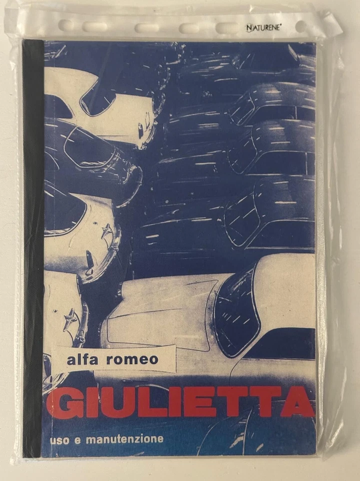 Libretto uso e manutenzione Alfa Romeo GIULIETTA - Immagine 1 di 1