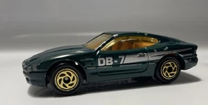 ** Vintage 1994 Matchbox Aston Martin DB7 Vantage Dark Green ** - Picture 1 of 7