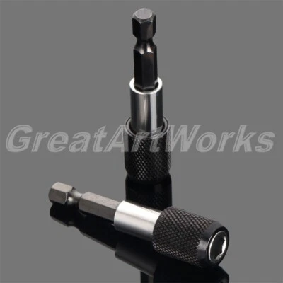 1pc Magnetic Screwdriver Extension Quick Release 1/4" Hex Shank Holder Drill Bit - Image 1 of 4