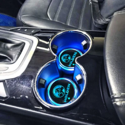 2PCS Holden LED Cup Holder Coaster For Commodore VE VT VY VX VU VZ WH SS Berlina - Image 1 of 4