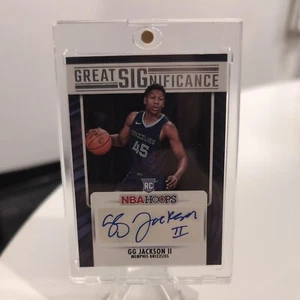 2023-24 Panini NBA Hoops - Great SIGnificance #GS-GGJ GG Jackson (AU) - Picture 1 of 2