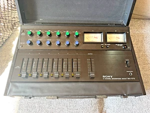 Sony MX-670 Vintage Analog 6 Channel Phono Microphone Mixer - Picture 1 of 8