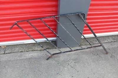 Barandilla de valla de metal de hierro forjado vintage acento de jardín arquitectónico #4A Foto 1 de 4