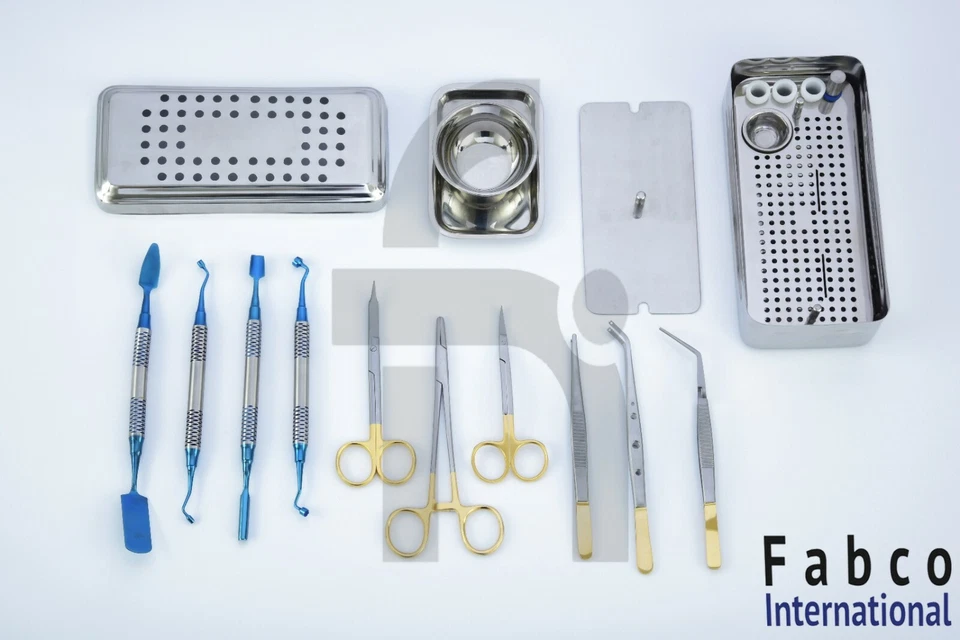 FABCO Dental PRF Box GRF System Platelet Rich Fibrin 10Pcs Surgery Membrance Set