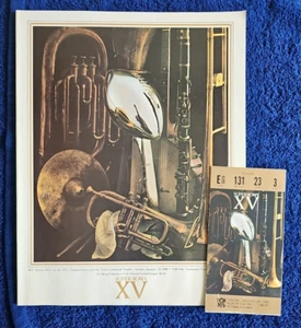 Eagles 1981 Super Bowl XV Program -incl- Authentic Ticket - Player Cards/Photos - Picture 1 of 24