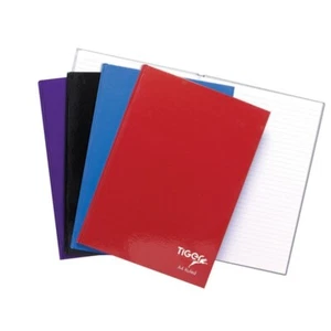 Hardback Casebound 80 Lined Page Notebook 80 Page Ruled Multi-Colours A6 A5 A4 - Picture 1 of 4