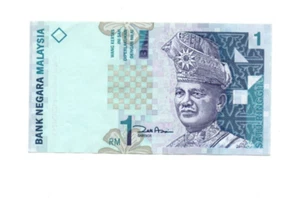 1 RINGGIT EXTRA FINE BANKNOTE FROM MALAYSIA 1998-2000 PICK-39 - Bild 1 von 2