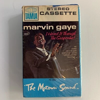 Marvin Gaye I Heard It Through The Grapevine (Cassette) Motown Slip Case - Image 1 of 3