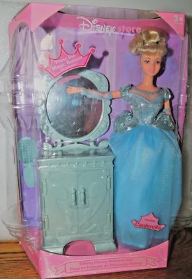 Disney Store Cinderella Doll with Vanity & Mirror NRFB - Image 1 of 2