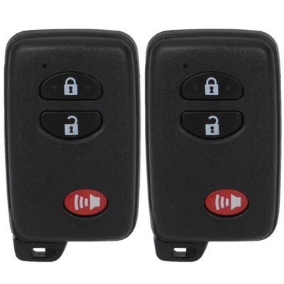 2x Remote Key Fob replacement Fit For Toyota 4-Runner 2010 2011 2012 2013-2019 — 第 1/4 张图片