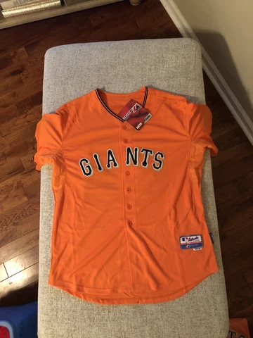 Majestic Tim Linecum 2010 San Francisco Giants Men's World Series Jersey Sz 48 Cover