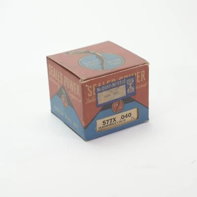 Oldsmobile piston ring set 1941-48 Sealed Power #: 577X .040, 3 1/2" bore NOS!! Foto 1 de 4