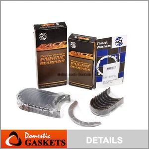 ACL Race Main Rod Bearings Fit 97-01 Honda Prelude 2.2L VTEC H22A4 - Picture 1 of 9