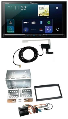 Pioneer 2DIN DAB USB MP3 Bluetooth Autoradio für Peugeot Expert 207 307 Partner - Bild 1 von 4