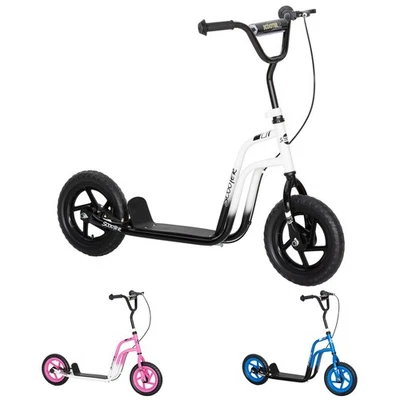 Roller Kinder Tretroller Kickscooter mit verstellbarem Lenker 12 Zoll Räder - Bild 1 von 4