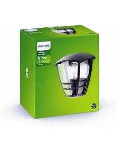 Philips Lighting My Garden Creek - Lámpara de pared, 1 x 60 W, 220 V, color negr - Bild 1 von 4
