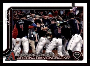 2025 Topps #466 Arizona Diamondbacks Arizona Diamondbacks - Picture 1 of 2