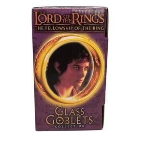 El Señor de los Anillos Copa de Cristal 6" Iluminar Burger King Frodo El Hobbit K2 2001 - Imagen 1 de 17