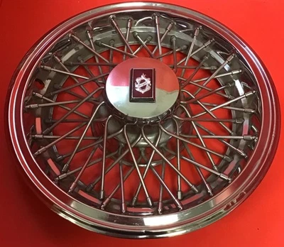 Oldsmobile Cutlass Ciera 1987-1990 14" cubierta de rueda de alambre tapacubos radios HC6 Foto 1 de 4