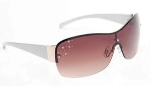 Womens Ladies Sunglasses Designer Diamante 'Lois' Rimless sunglasses. - Picture 1 of 8