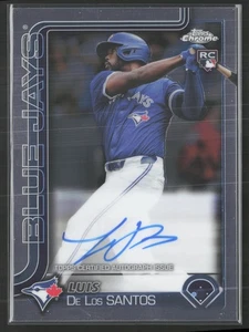 2025 Topps Chrome #RA-LD Luis De Los Santos Rookie Autographs - Bild 1 von 2