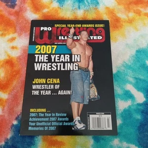 MAGAZINE - PWI Pro Wrestling Illustrated March 2008 John Cena Title Cover WWE  - Picture 1 of 24