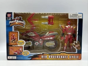 Power Rangers Dino Thunder Red Hovercraft Cycle Actionfigur - Neu, geöffnete Verpackung - Bild 1 von 11