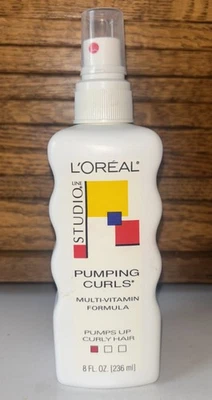 Rizos de bombeo L'oreal Studioline 8 oz fórmula multivitamínica nuevo stock antiguo Foto 1 de 4