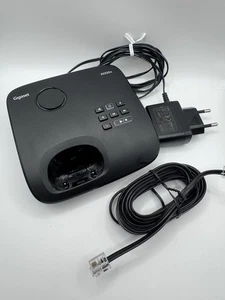 Gigaset AS320A Telefon Basisstation mit AB Schwarz AS320 Anrufbeantworter ✅ - Bild 1 von 1